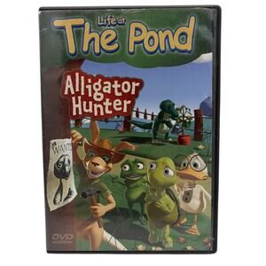 Life at The Pond Alligator Hunter DVD Word Distribution Approx 30 Min Used